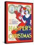 Harper's Christmas-Edward Penfield-Framed Stretched Canvas