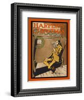 Harper's Christmas-Edward Penfield-Framed Art Print