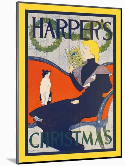 Harper's Christmas-Edward Penfield-Mounted Art Print