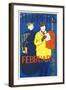 Harper's February-Edward Penfield-Framed Art Print