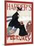 Harper's February-Edward Penfield-Mounted Art Print