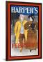 Harper's February-Edward Penfield-Framed Art Print