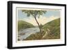 Harper's Ferry and Potomac River, West Virginia-null-Framed Art Print