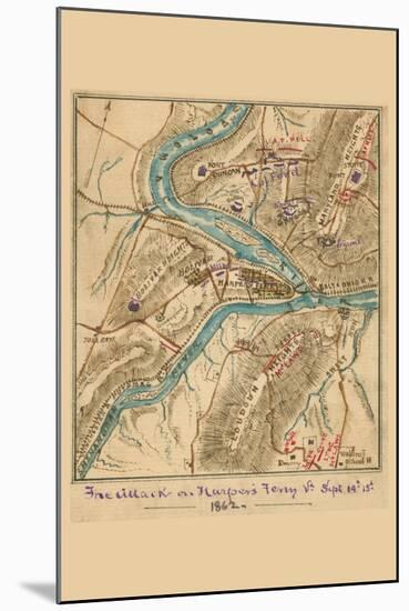 Harper's Ferry-null-Mounted Art Print