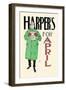 Harper's for April-Edward Penfield-Framed Art Print