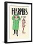 Harper's for April-Edward Penfield-Framed Art Print