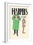 Harper's for April-Edward Penfield-Framed Art Print