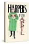 Harper's for April-Edward Penfield-Stretched Canvas