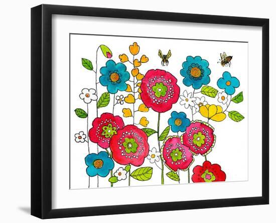 Harper's Garden-Blenda Tyvoll-Framed Giclee Print