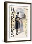 Harper's January-Edward Penfield-Framed Art Print