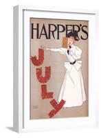 Harper's July, c.1894-Edward Penfield-Framed Giclee Print