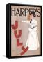 Harper's July, c.1894-Edward Penfield-Framed Stretched Canvas