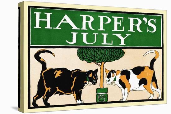 Harper's July-Edward Penfield-Stretched Canvas