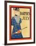 Harper's July-Edward Penfield-Framed Art Print