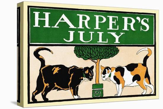 Harper's July-Edward Penfield-Stretched Canvas