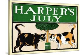 Harper's July-Edward Penfield-Stretched Canvas