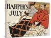 Harper's July-Edward Penfield-Stretched Canvas