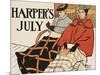 Harper's July-Edward Penfield-Mounted Art Print