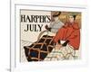 Harper's July-Edward Penfield-Framed Art Print