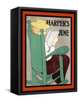 Harper's June-Edward Penfield-Framed Stretched Canvas