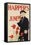 Harper's June-Edward Penfield-Framed Stretched Canvas