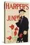 Harper's June-Edward Penfield-Stretched Canvas