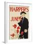 Harper's June-Edward Penfield-Framed Art Print