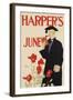 Harper's June-Edward Penfield-Framed Art Print