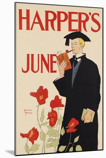 Harper's June-Edward Penfield-Mounted Art Print