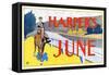 Harper's June-Edward Penfield-Framed Stretched Canvas