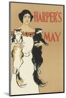 Harper's Magazine, May 1897-Edward Penfield-Mounted Premium Giclee Print