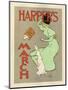 Harper's March, 1894-Edward Penfield-Mounted Giclee Print