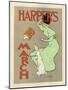 Harper's March, 1894-Edward Penfield-Mounted Giclee Print