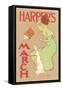 Harper's, March-null-Framed Stretched Canvas