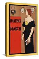 Harper's March-Edward Penfield-Stretched Canvas