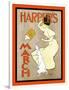 Harper's March-Edward Penfield-Framed Art Print