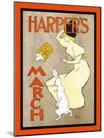 Harper's March-Edward Penfield-Mounted Art Print