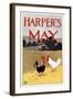 Harper's May-Edward Penfield-Framed Art Print