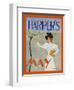 Harper's May-Edward Penfield-Framed Art Print