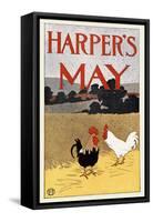 Harper's May-Edward Penfield-Framed Stretched Canvas