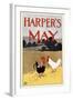 Harper's May-Edward Penfield-Framed Art Print