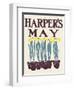 Harper's May-Edward Penfield-Framed Art Print