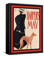 Harper's May-Edward Penfield-Framed Stretched Canvas