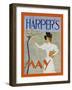 Harper's May-Edward Penfield-Framed Art Print