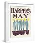 Harper's May-Edward Penfield-Framed Art Print