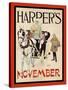 Harper's November-Edward Penfield-Stretched Canvas