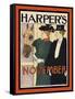 Harper's November-Edward Penfield-Framed Stretched Canvas