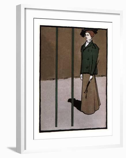 Harper's October, c.1897-Edward Penfield-Framed Giclee Print