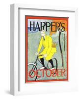 Harper's October-Edward Penfield-Framed Art Print