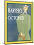 Harper's October-Edward Penfield-Mounted Art Print